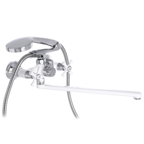 Змішувач для ванни Mixxus OMEGA 140 WHITE (MI2768) Змішувач для ванни Mixxus OMEGA 140 WHITE (MI2768)