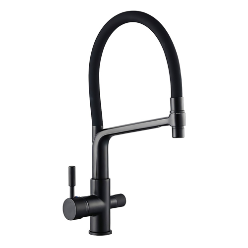 Кухонний змішувач з підключенням до фільтра Mixxus PREMIUM BAROLO 021 (BLACK) (MI5927) Кухонний змішувач з підключенням до фільтра Mixxus PREMIUM BAROLO 021 (BLACK) (MI5927)