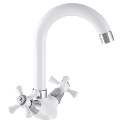 Кухонний змішувач білий Mixxus Omega 275 (MI2767) Кухонний змішувач білий Mixxus Omega 275 (MI2767)