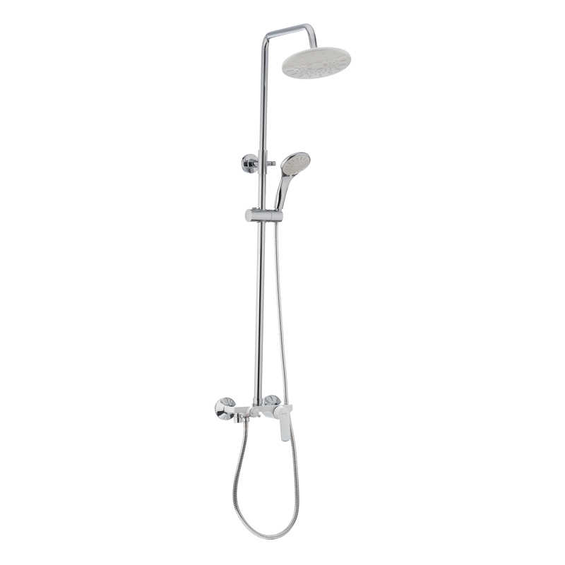 Душова колона із змішувачем Mixxus Premium SOFIA White/Chr-009-J (MI1667)