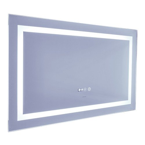 Дзеркало Mixxus Warm MR02-100x60 (годинник, LED-підсвічування, антизапотівання) (MI6003)