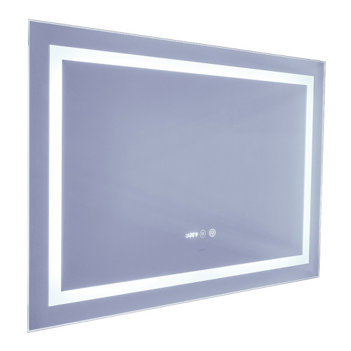 Дзеркало Mixxus Warm MR02-100x70 (годинник, LED-підсвічування, антизапотівання) (MI6002)