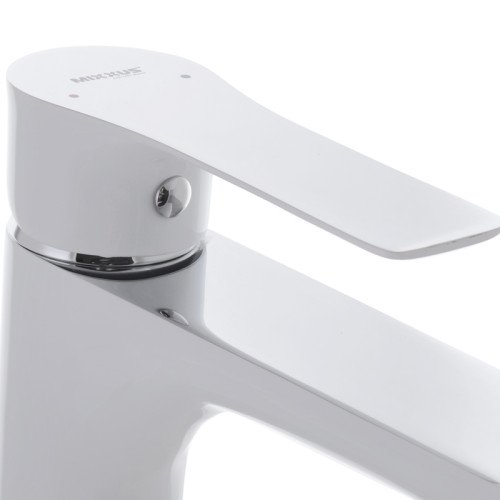 Змішувач для умивальника Mixxus Premium EVA 001 HIGH Білий (MI5809)