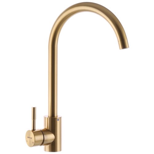 Набір Mixxus SET-6045-200x1.0-PVD-Gold (мийка+змішувач+диспенсер) (MX0589)