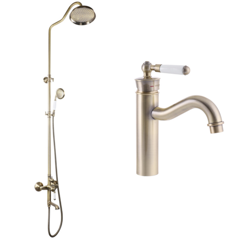 Набір 2в1 Mixxus Premium VINTAGE 009-J (MI2865) + Mixxus Premium VINTAGE 001-B Бронзовий (MI2859)