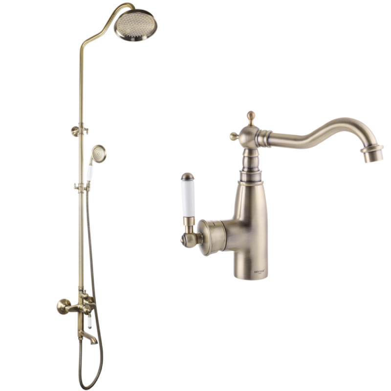 Набір 2в1 Mixxus Premium VINTAGE 009-J (MI2865) + Mixxus Premium VINTAGE 001-C Бронзовий (MI2858)