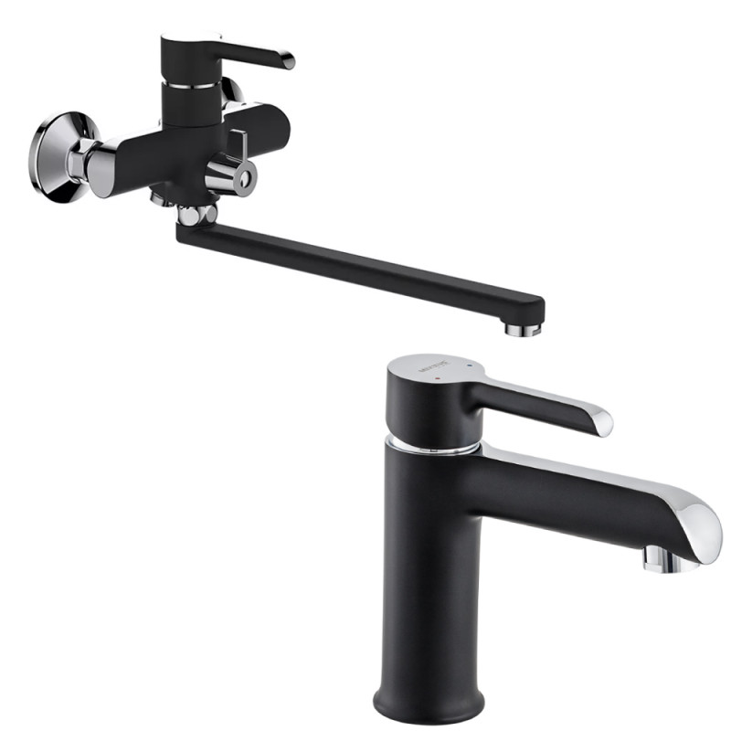 Набор 2в1 Mixxus PREMIUM EDEM 006 EURO (BLACK) (MI5841) + Mixxus Premium EDEM 001 (BLACK) (MI5838)