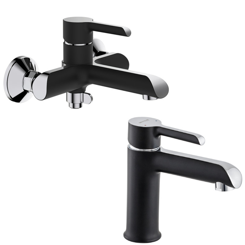 Набор 2в1 Mixxus PREMIUM EDEM 009 (BLACK) (MI5840) + Mixxus Premium EDEM 001 (BLACK) (MI5838)