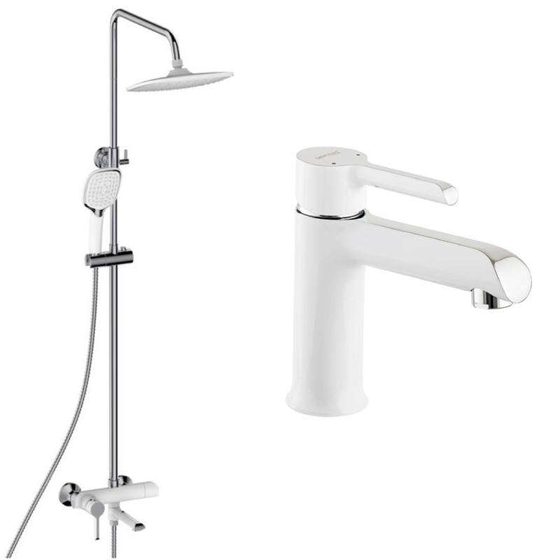 Набор 2в1 Mixxus PREMIUM EDEM 009-J (WHITE) (MI5847) + Mixxus Premium EDEM 001 (WHITE) (MI5843)