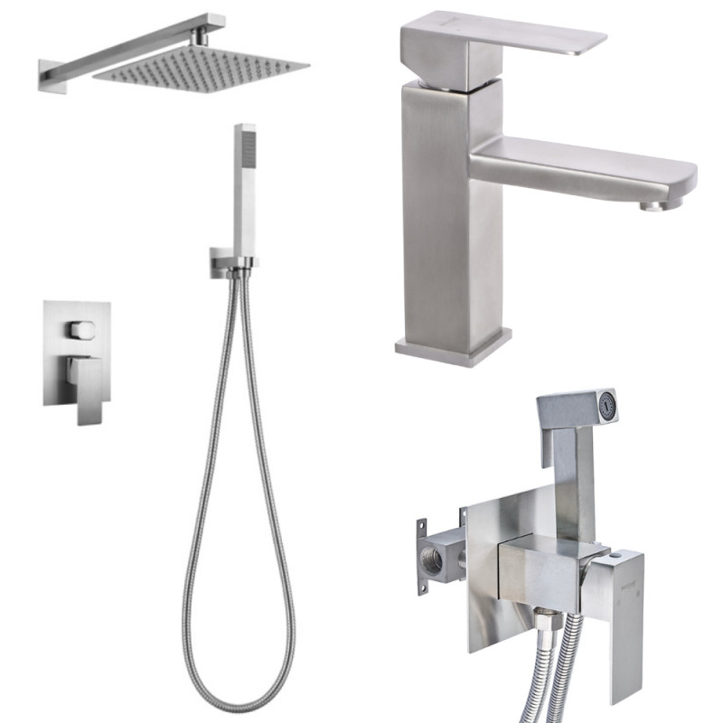 Набор 3в1 Mixxus KUB-003 INNER (нерж. сталь) (MI5943) + Mixxus KUB-001 (SS2806) + Mixxus KUB-333 (MI6039)