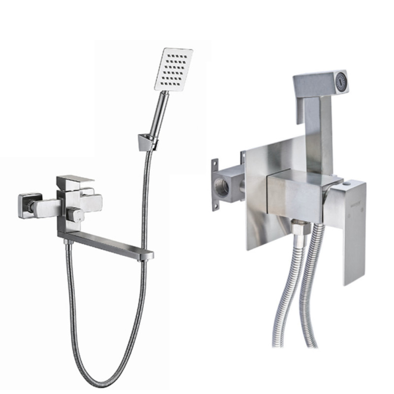 Набор 2в1 Mixxus KUB-007 (EURO) из нерж. стали SUS304 (MI6090) + Mixxus KUB-333 (MI6039)