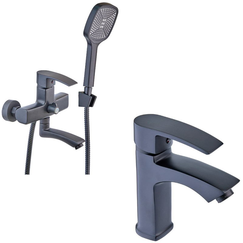 Набор 2в1 Mixxus Magnum 009 (Euro) Black (MI6198) + Mixxus Magnum 001 Black (MI6196)